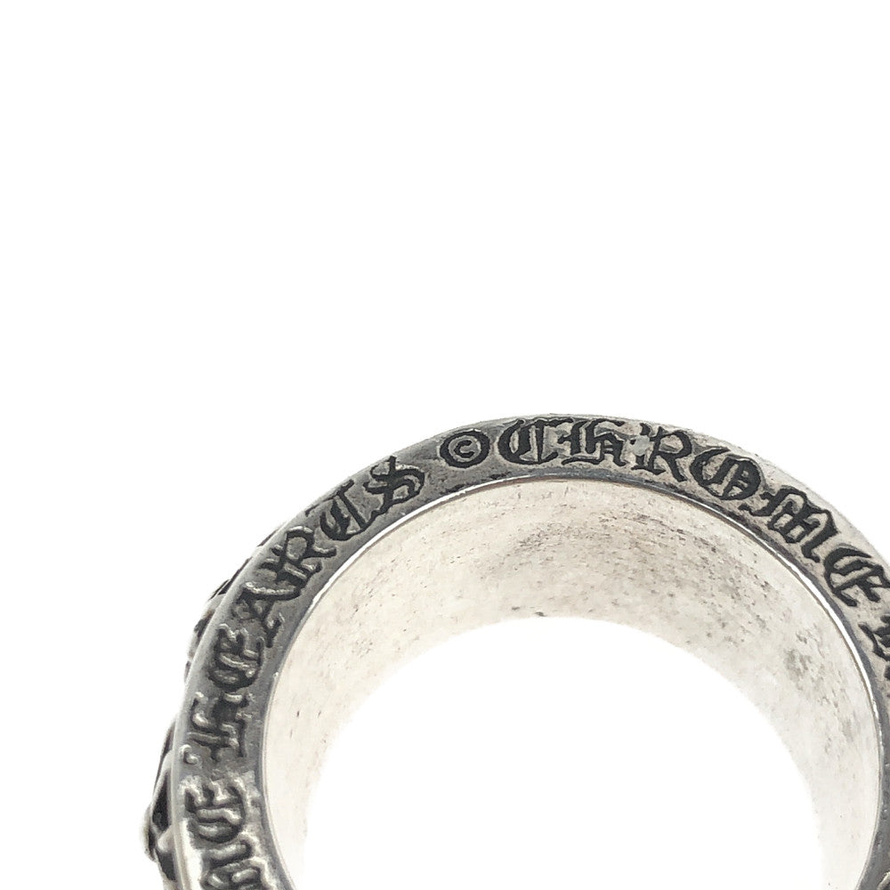 リング(指輪)クロムハーツタイプリング/CHX風スピナー･19号･silver