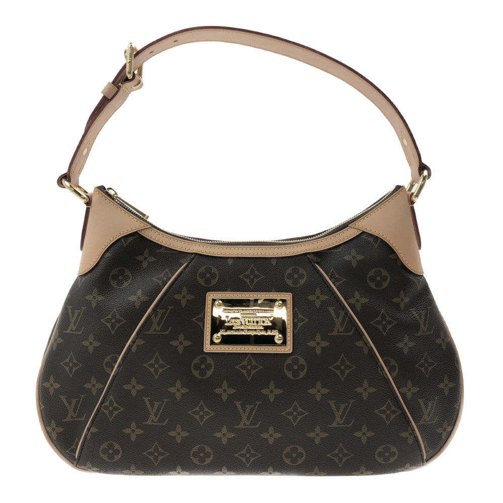 LOUIS VUITTON ルイ・ヴィトン M56383 モノグラム テムズGM ショルダーバッグ ブラウン系【美品】【中古】
