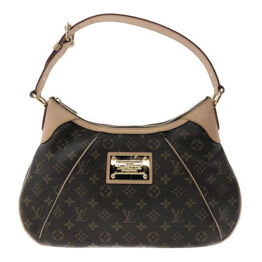 LOUIS VUITTON ルイ・ヴィトン M56383 モノグラム テムズGM ショルダーバッグ ブラウン系【美品】【中古】