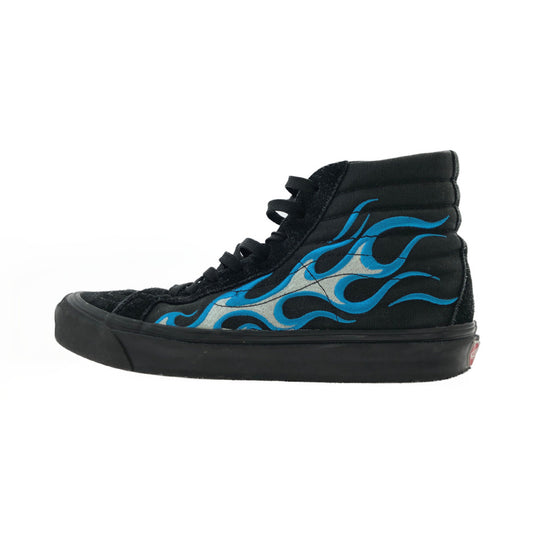 VANS バンズ Vault ボルト × WTAPS ダブルタップス OG SK8-Hi LX Blue Flame スケートハイ スケハイ ブルーフレイム ブラック系 US9【中古】