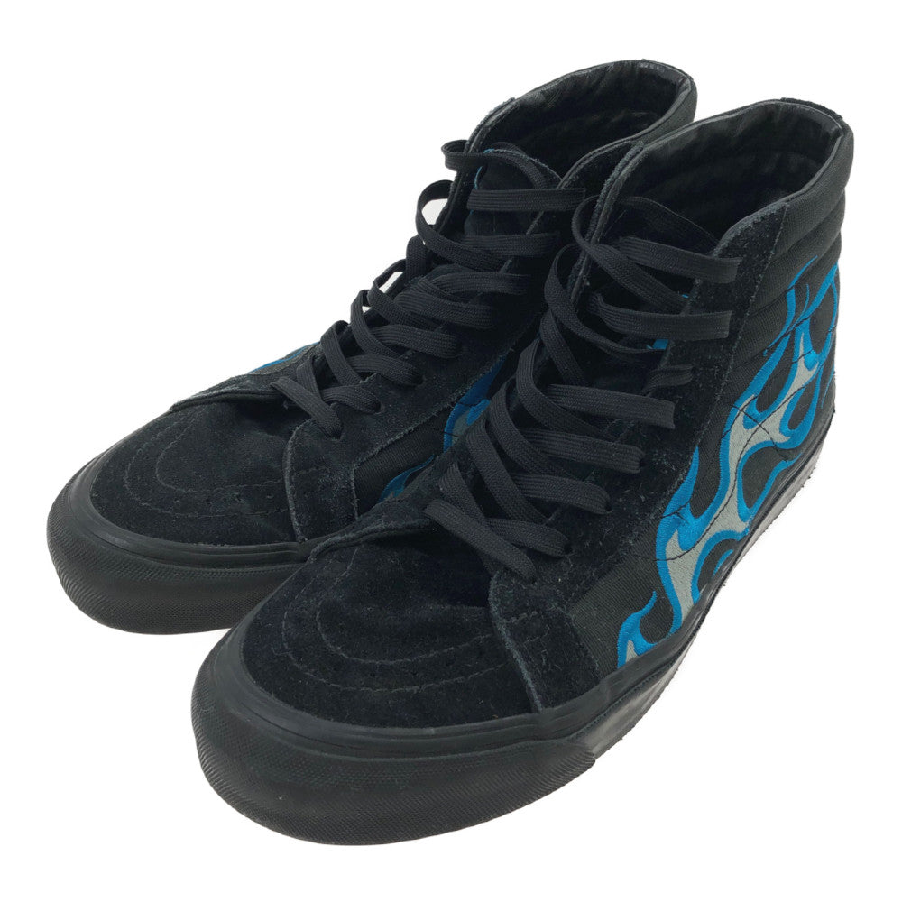 VANS バンズ Vault ボルト × WTAPS ダブルタップス OG SK8-Hi LX Blue Flame スケートハイ スケハイ ブルーフレイム ブラック系 US9【中古】