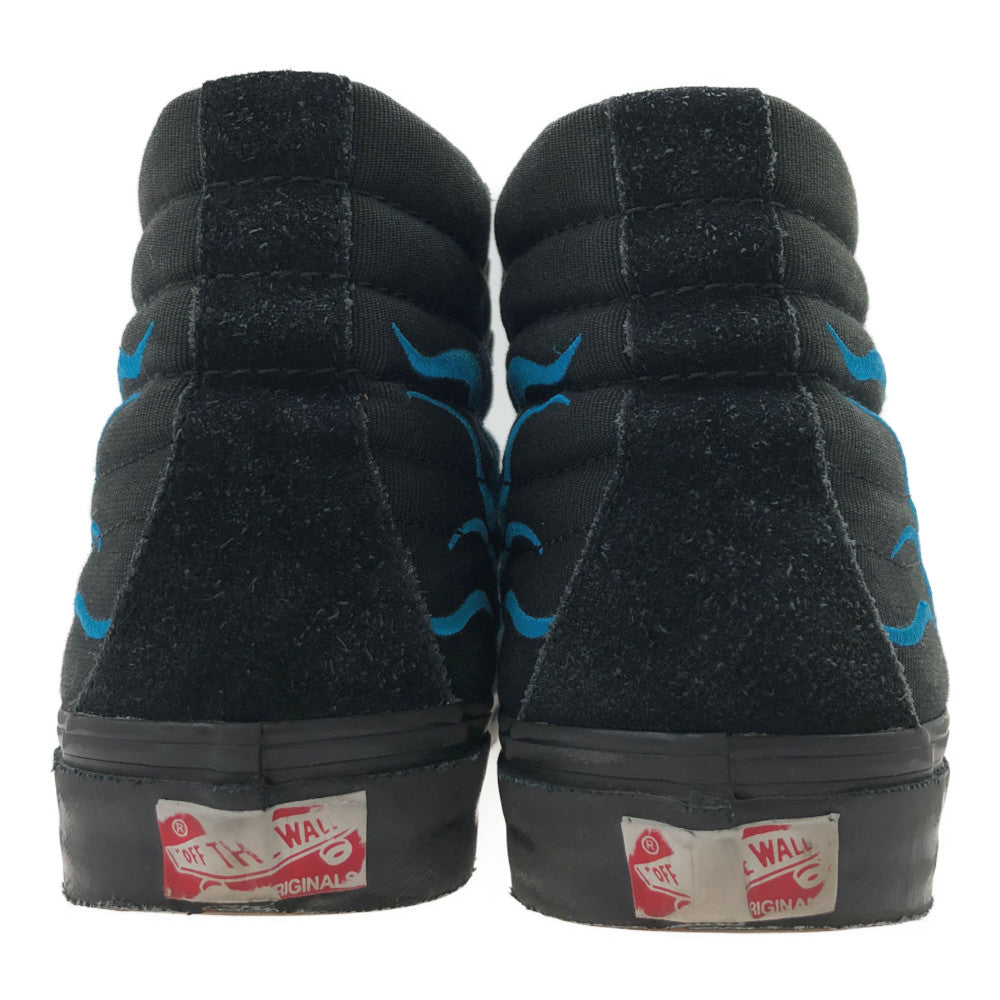 VANS バンズ Vault ボルト × WTAPS ダブルタップス OG SK8-Hi LX Blue Flame スケートハイ スケハイ ブルーフレイム ブラック系 US9【中古】
