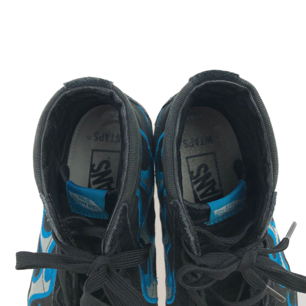 VANS バンズ Vault ボルト × WTAPS ダブルタップス OG SK8-Hi LX Blue Flame スケートハイ スケハイ ブルーフレイム ブラック系 US9【中古】