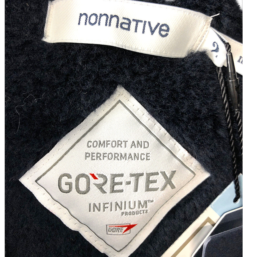 nonnative ノンネイティブ NN-JU4011 40th TROOPER PUFF COAT NYLON RIPSTOP WITH GORE-TEX INFINIUM トゥルーパー ナイロン リップストップ ゴアテックス インフィニウム コート ネイビー系 2【新古品】【未使用】【中古】