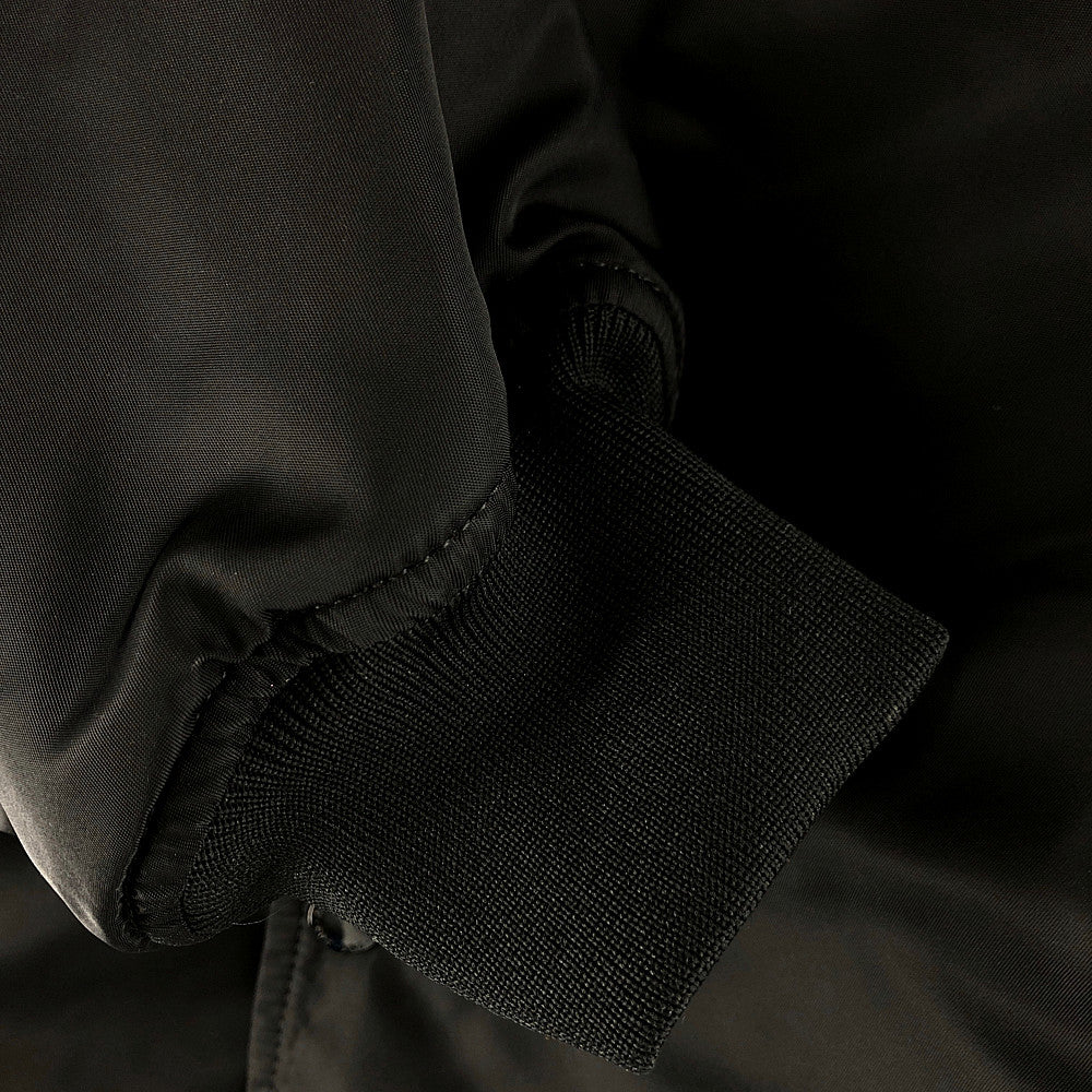 WTAPS ダブルタップス 21AW 212TQDT-JKM01 TEAM JACKET NYLON TWILL ナイロン ツイル クロスボーン刺繍 チーム ジャケット ブラック ブラック系 X 02【中古】
