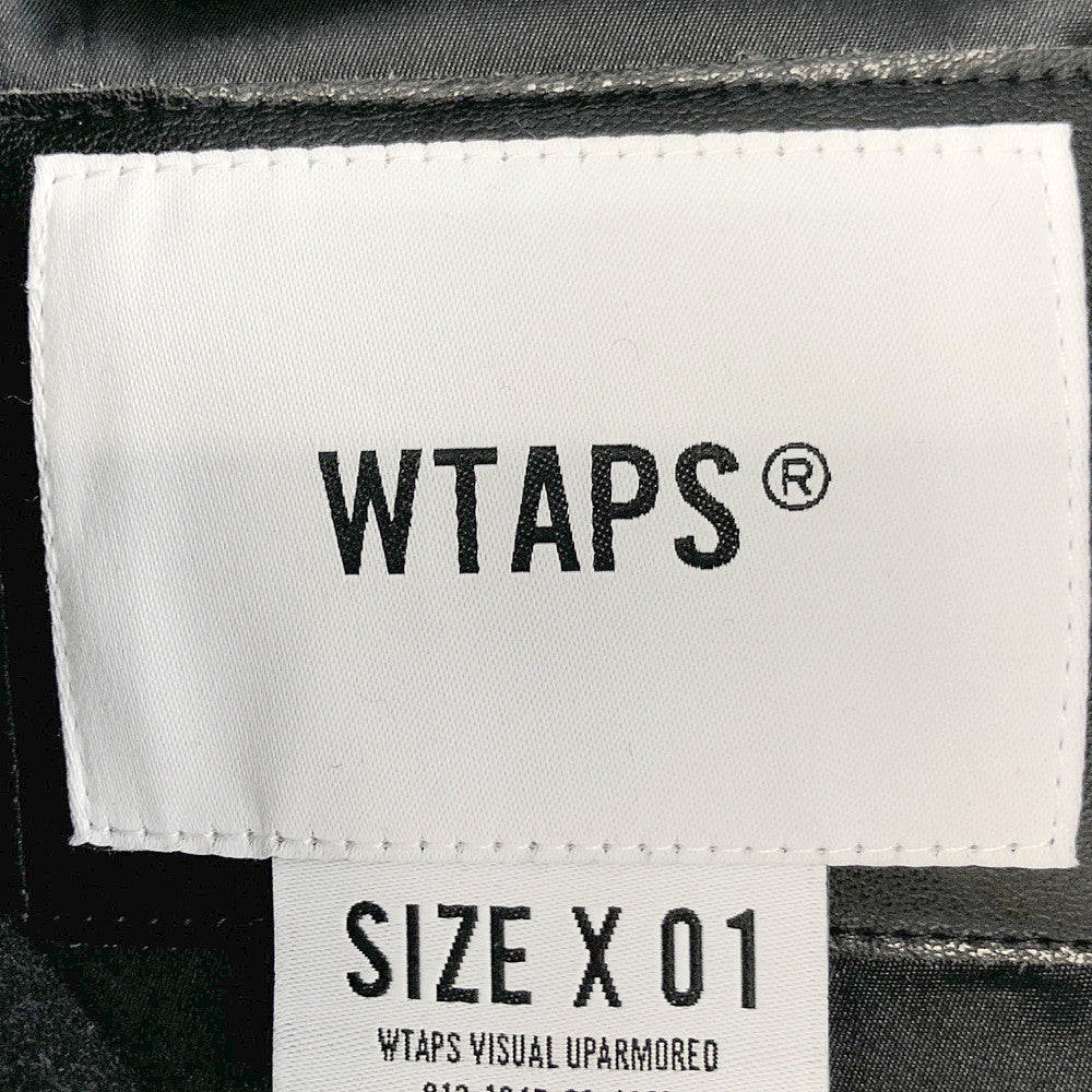 WTAPS ダブルタップス 20AW 202BRDT-JKM05 CANAL JACKET WONY. MOSSER  カナル スタジアム ジャケット モッサー スタジャン ジャケット ブラック系 X 01【新古品】【未使用】【中古】