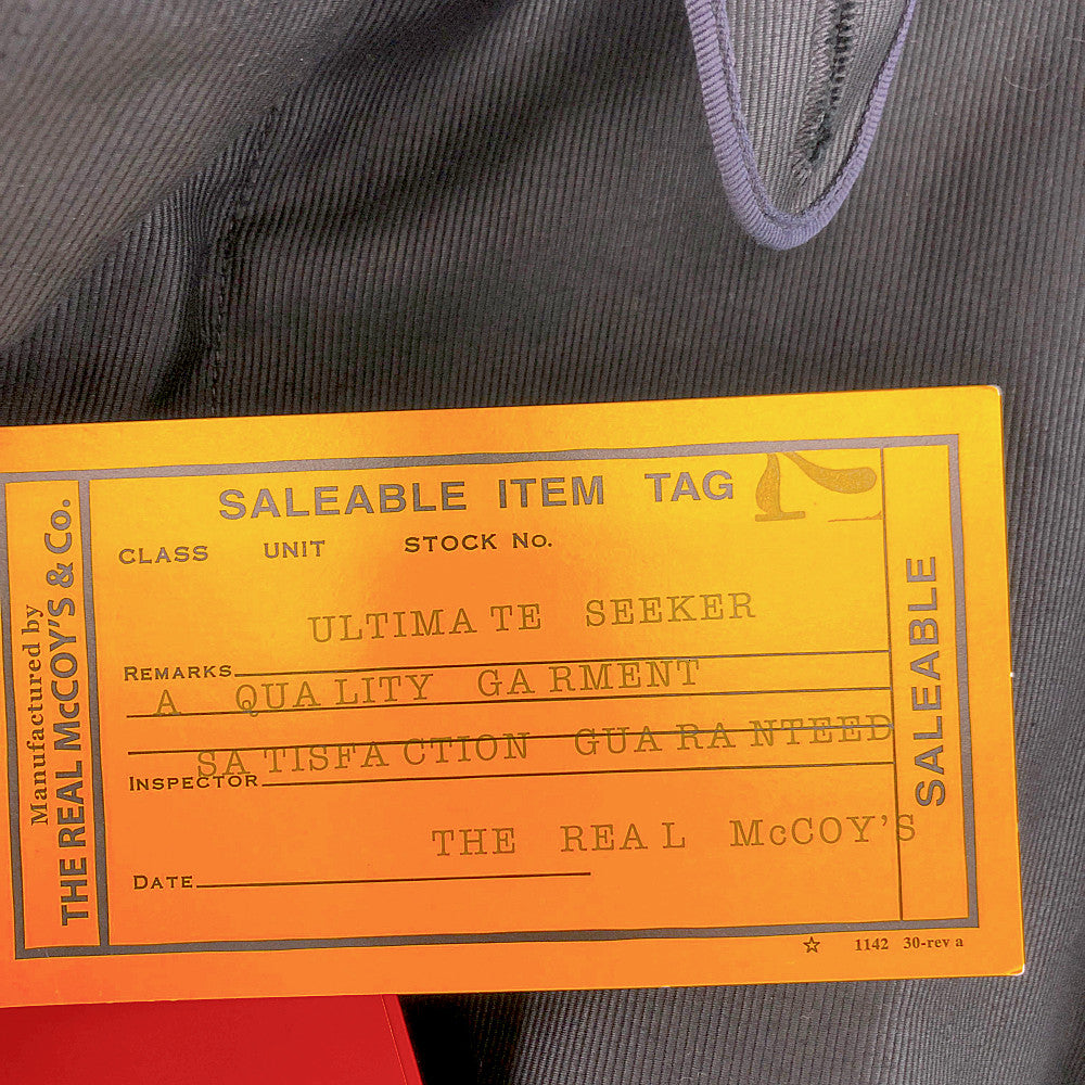The REAL McCOY'S ザリアルマッコイズ MJ20114 N-1 DECK JACKET NAVY SPL デッキ ジャケット  ブラック系 38【極上美品】【中古】