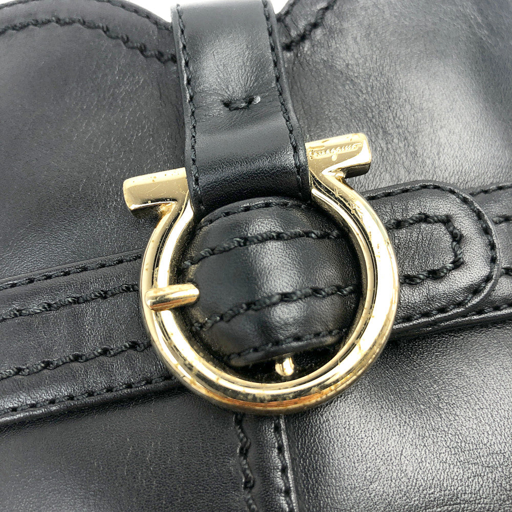 Salvatore Ferragamo サルヴァトーレフェラガモ ROBESPIERRE ロベスピエール  ブラック系 6C【中古】