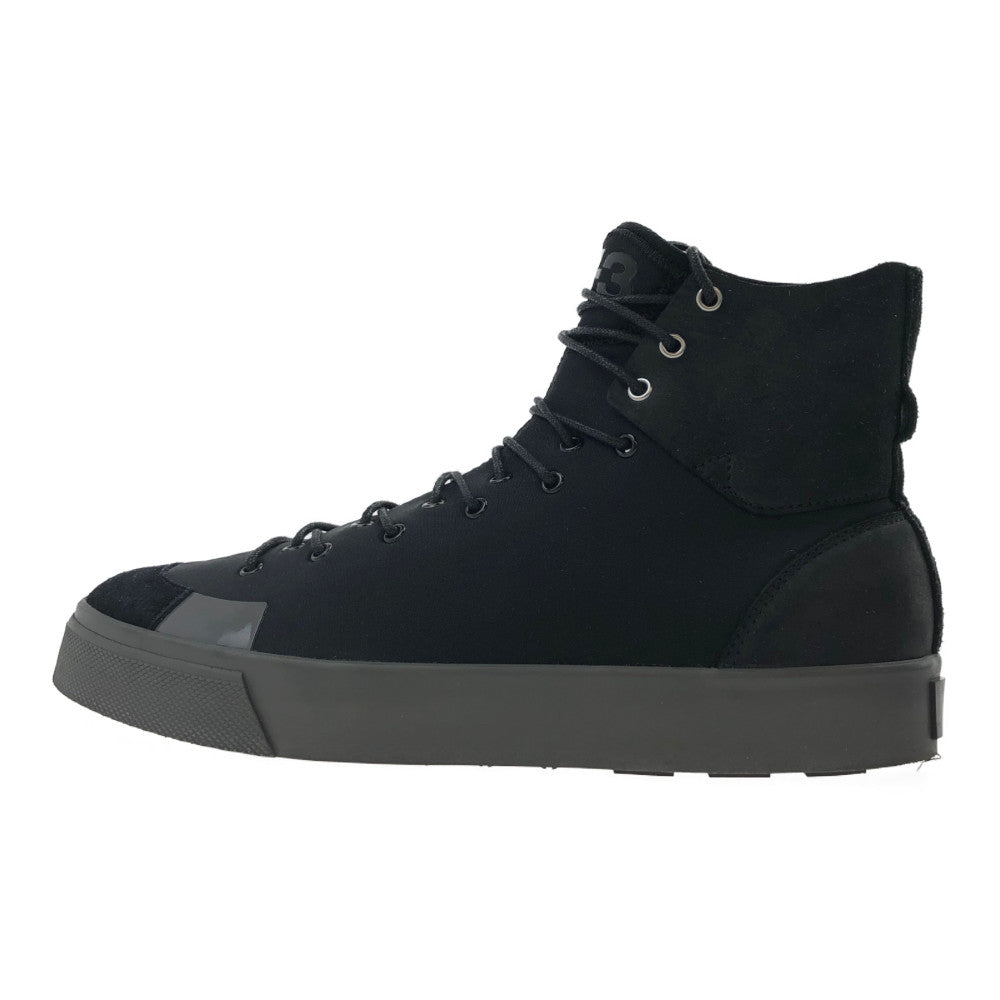 Yohji Yamamoto ヨウジヤマモト CG3202 Y-3 ワイスリー SEN HIGH ハイカット スニーカー ブラック系 US51/2【中古】