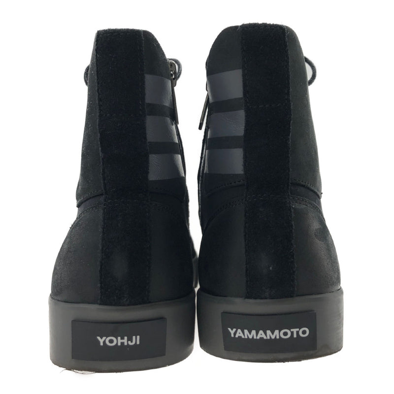 Yohji Yamamoto ヨウジヤマモト CG3202 Y-3 ワイスリー SEN HIGH ハイカット スニーカー ブラック系 US51/2【中古】