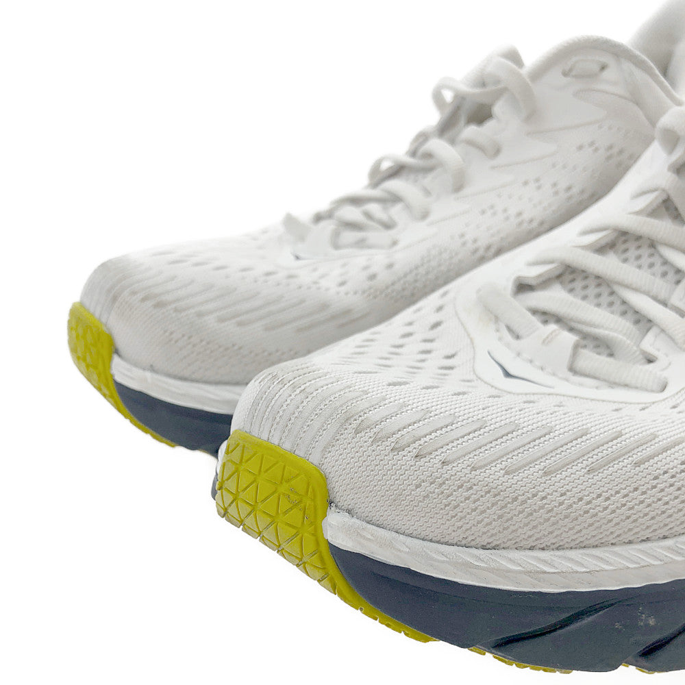 HOKA ONE ONE ホカ オネオネ 1110508 CLIFTON 7 クリフトン ローカット スニーカー ランニングシューズ ホワイト系【中古】