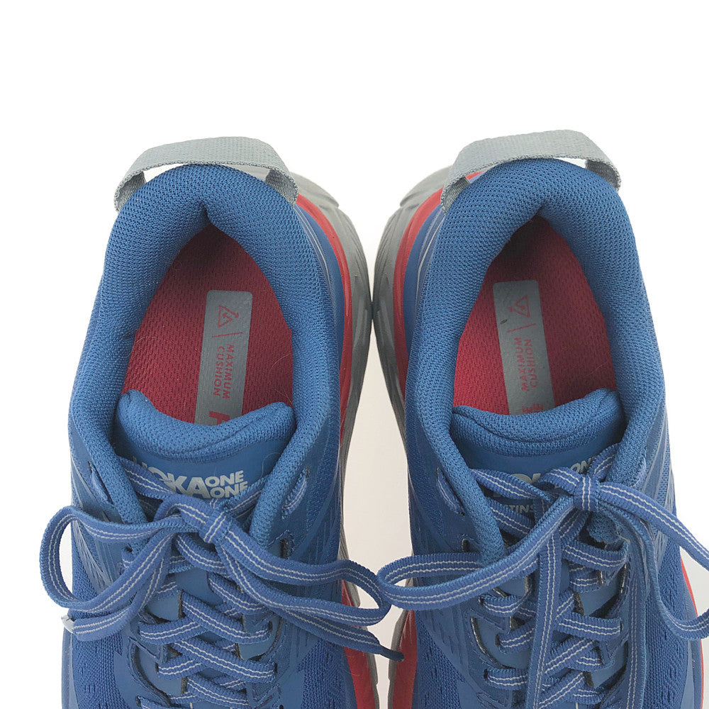 HOKA ONE ONE ホカ オネオネ 1110506 STINSON ATR 6 スティンソン ローカット スニーカー ランニングシューズ ブルー系 US7【中古】