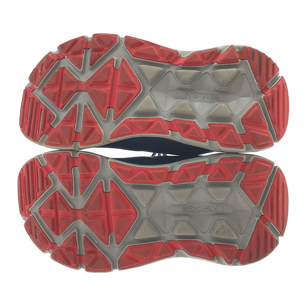 HOKA ONE ONE ホカ オネオネ 1110506 STINSON ATR 6 スティンソン ローカット スニーカー ランニングシューズ ブルー系 US7【中古】