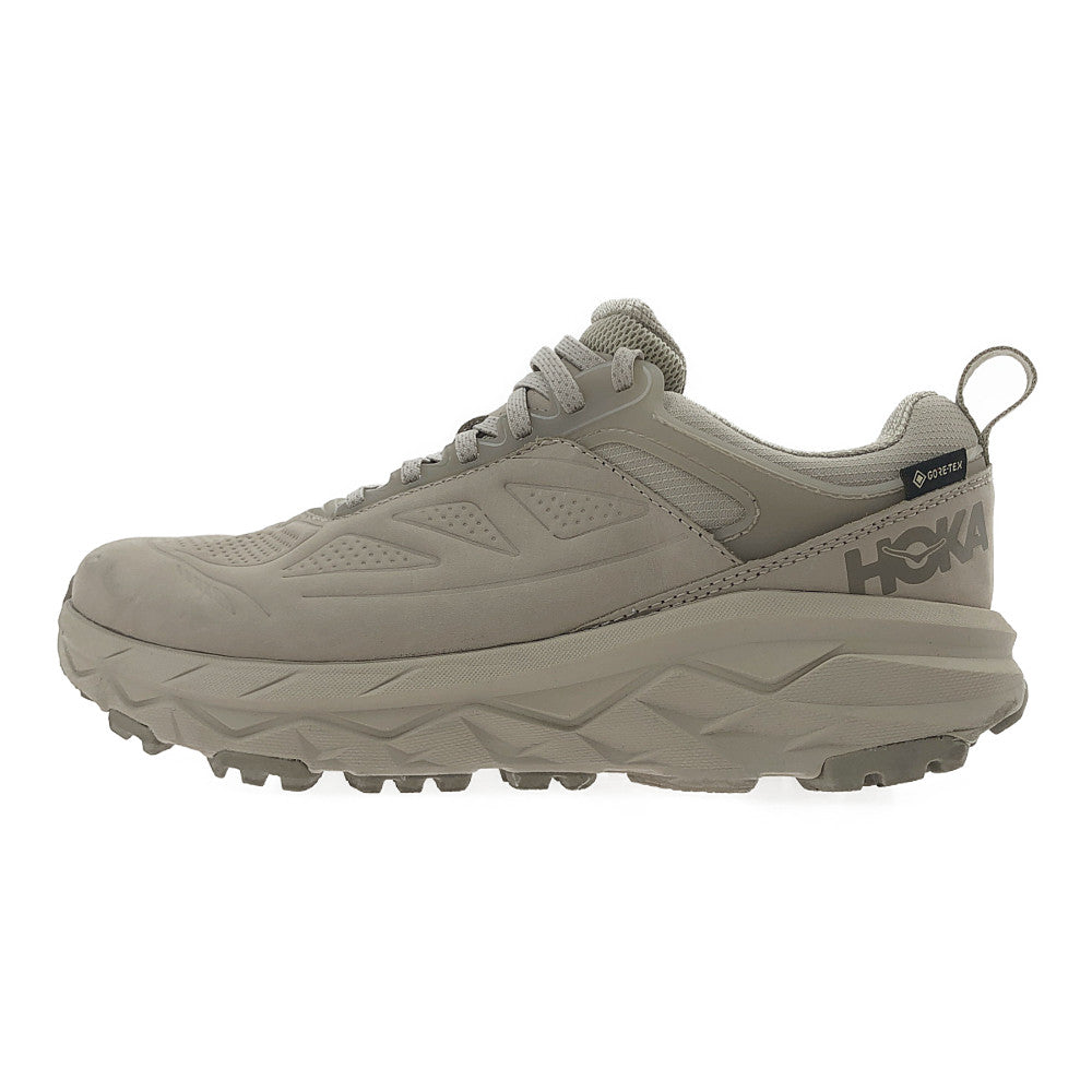 HOKA ONE ONE ホカ オネオネ 1106519 CHALLENGER LOW チャレンジャー GTX ゴアテックス ローカット スニーカー ランニングシューズ グレイッシュイエロー系 25cm【中古】
