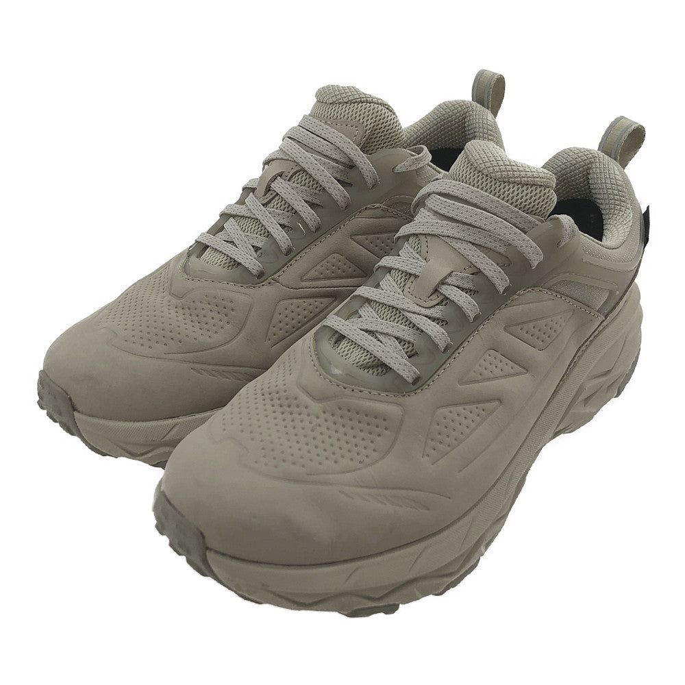 HOKA ONE ONE ホカ オネオネ 1106519 CHALLENGER LOW チャレンジャー GTX ゴアテックス ローカット スニーカー ランニングシューズ グレイッシュイエロー系 25cm【中古】
