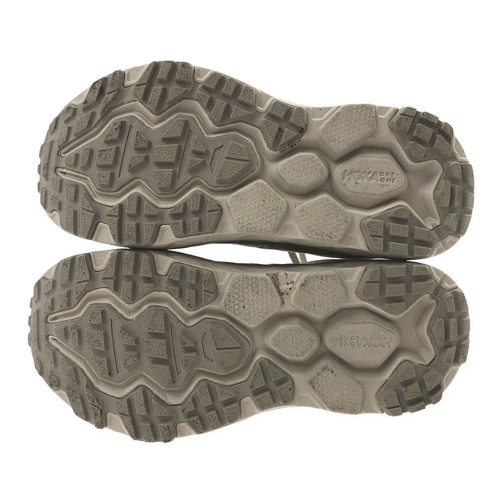 HOKA ONE ONE ホカ オネオネ 1106519 CHALLENGER LOW チャレンジャー GTX ゴアテックス ローカット スニーカー ランニングシューズ グレイッシュイエロー系 25cm【中古】