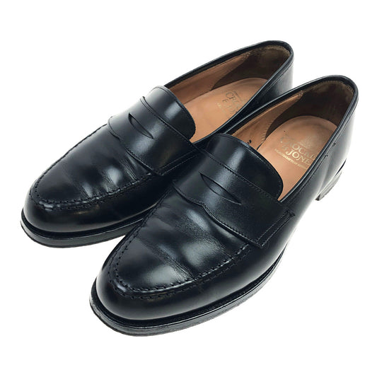 CROCKETT&JONES クロケットアンドジョーンズ 26224 BOSTON 2 ボストン コインローファー ブラック系 6E【中古】