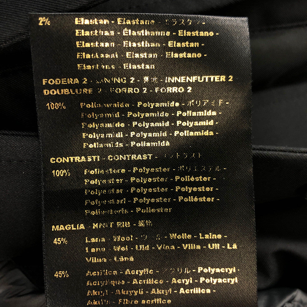 ムーレー 国内正規品 イタリア製 FIESOLE フィエーゾレ ファーフード付き ダウンコート ブラック系 48【中古】