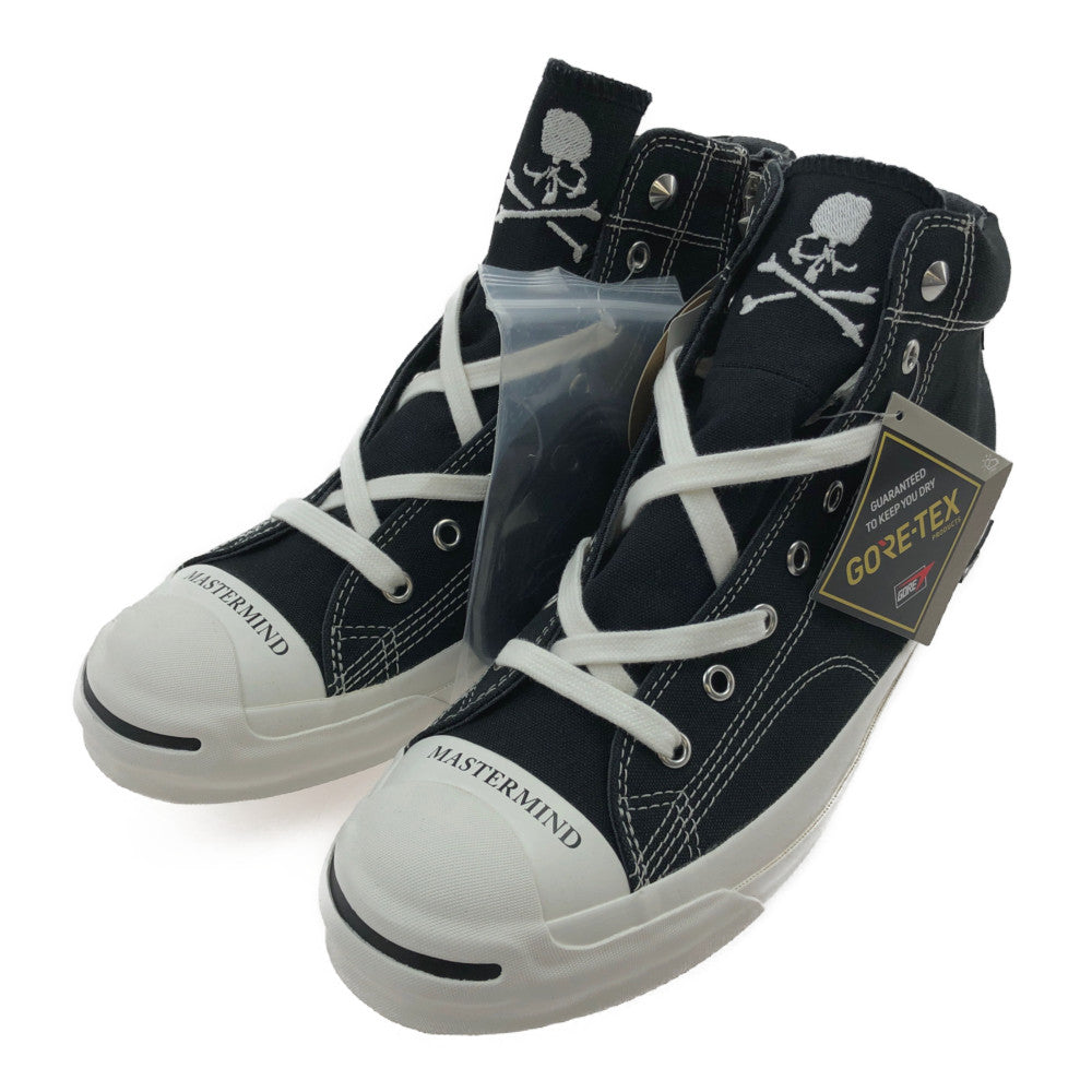 CONVERSE コンバース 33300670 JACKPURCELL GORE-TEX RH MID MMJ ジャックパーセル ゴアテックス ミッドカット キャンバス スニーカー ブラック系 US9.5【新古品】【未使用】【中古】