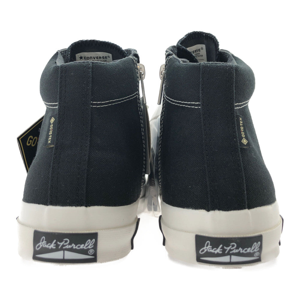 CONVERSE コンバース 33300670 JACKPURCELL GORE-TEX RH MID MMJ ジャックパーセル ゴアテックス ミッドカット キャンバス スニーカー ブラック系 US9.5【新古品】【未使用】【中古】