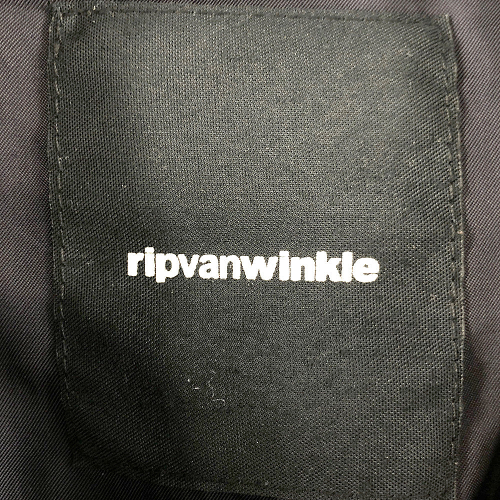ripvanwinkle リップヴァンウィンクル RJ-4001 LEATHER SKI JACKET レザー スキー ジャケット ブラック系 6【中古】