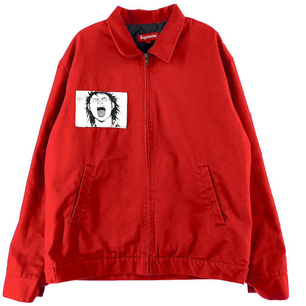 Supreme シュプリーム 17AW Akira Work Jacket アキラ プリント ワーク ジャケット レッド系 L【中古】