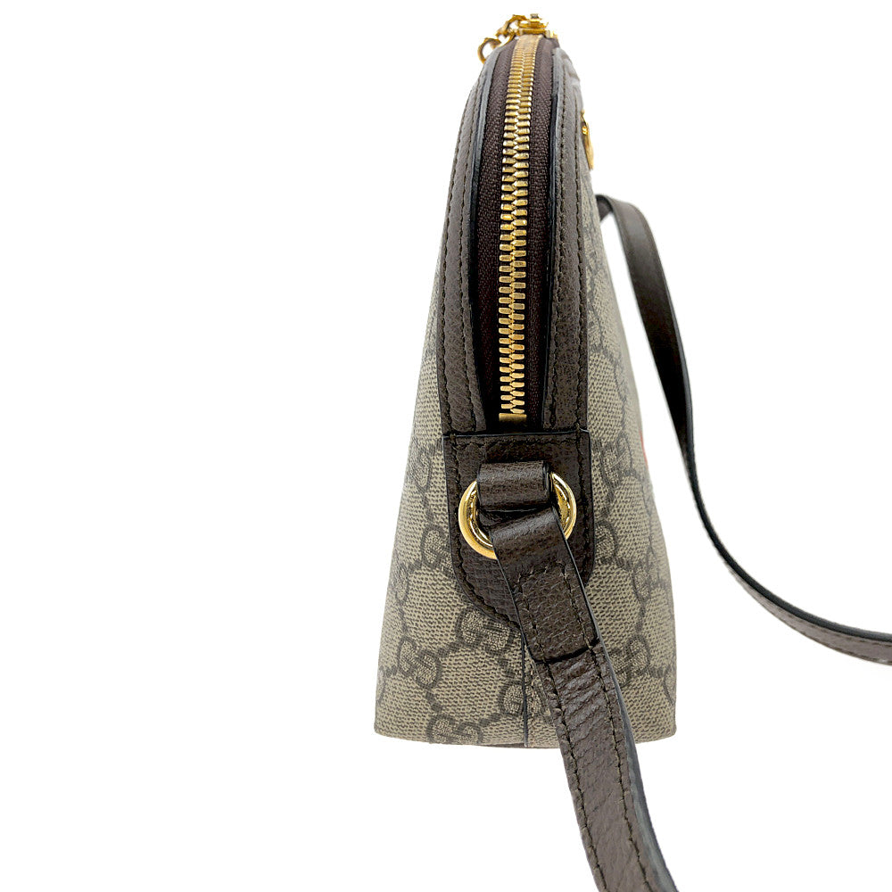 GUCCI グッチ 499621 GGスプリーム オフィディア ショルダーバッグ ブラウン系【中古】