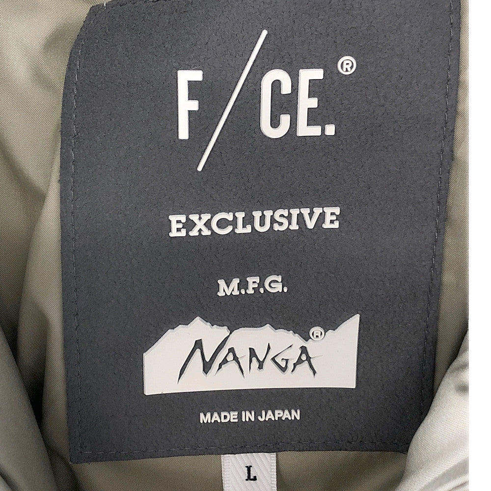 NANGA ナンガ FNA09212M0004 F/CE. FT BOMB JK エフシーイー エフ ライト ボム　ジャケット グリーン系 L【美品】【中古】