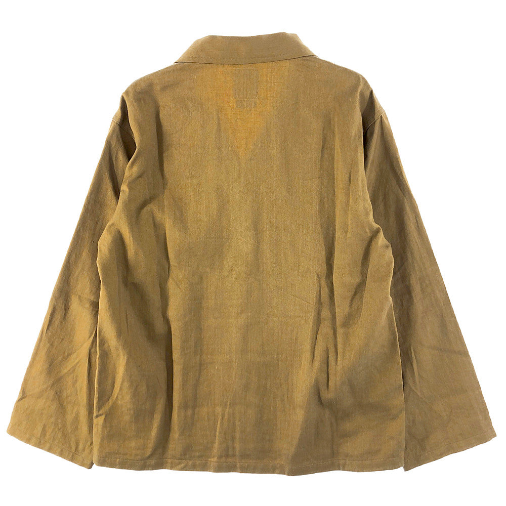 VISVIM ビズビム 22SS 0122105011010 CARDWELL SHIRT L/S (L/W) カードウェル ミリタリー シャツ ブラウン系 3【中古】