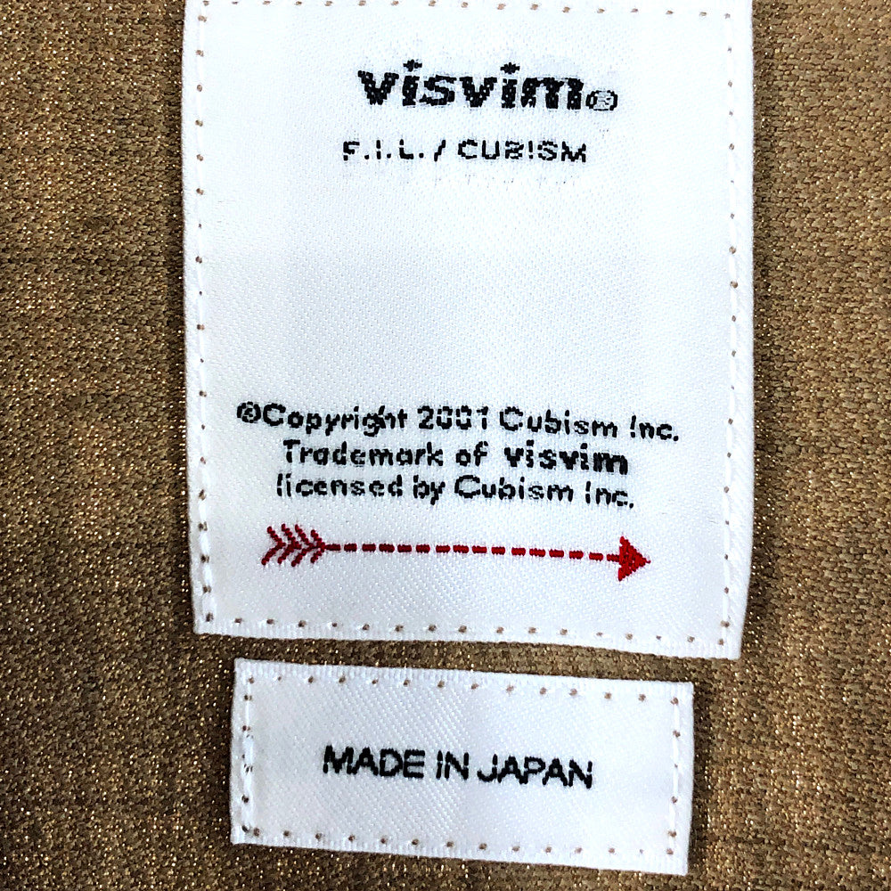 VISVIM ビズビム 22SS 0122105011010 CARDWELL SHIRT L/S (L/W) カードウェル ミリタリー シャツ ブラウン系 3【中古】