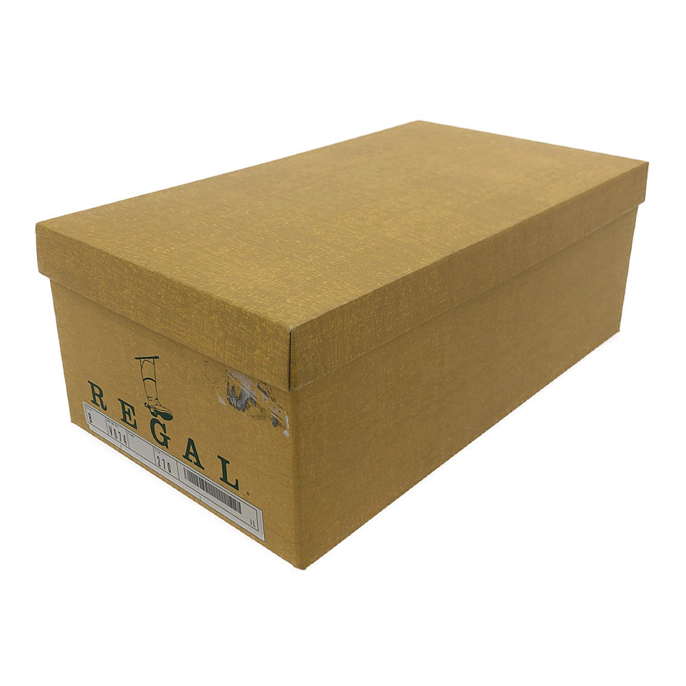 REGAL リーガル VO74 プレーントゥ レザーシューズ  ブラック系 27【極上美品】【中古】