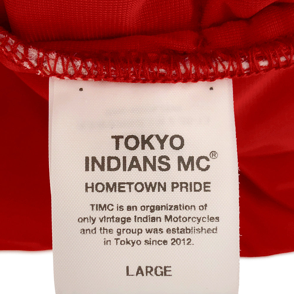 東京インディアンズ tokyo indians ダウンベスト赤 Lサイズ 【公式通販】