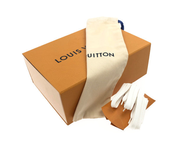 LOUIS VUITTON ルイ・ヴィトン 1A8TAI タイムアウト モノグラム ライン スニーカー ホワイト系【中古】