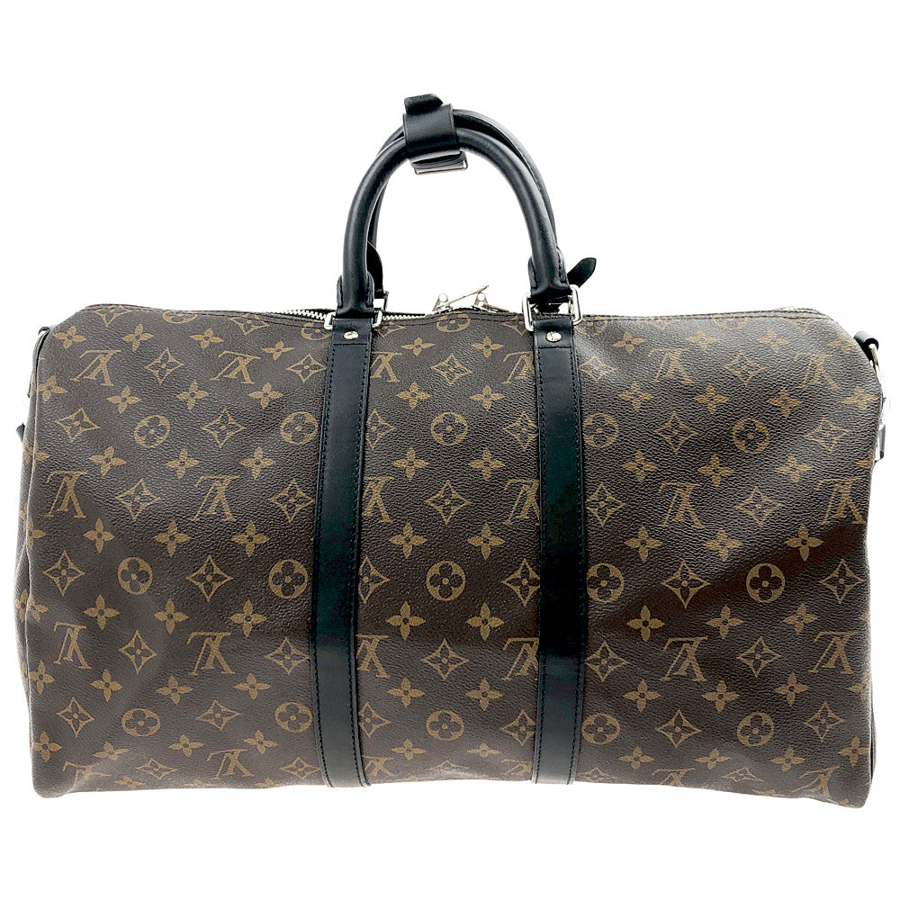LOUIS VUITTON ルイ・ヴィトン M56711 モノグラムマカサー キーポル バンドリエール 45 ブラウン系【中古】