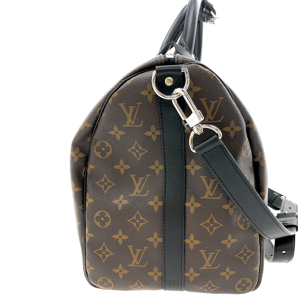 LOUIS VUITTON ルイ・ヴィトン M56711 モノグラムマカサー キーポル バンドリエール 45 ブラウン系【中古】