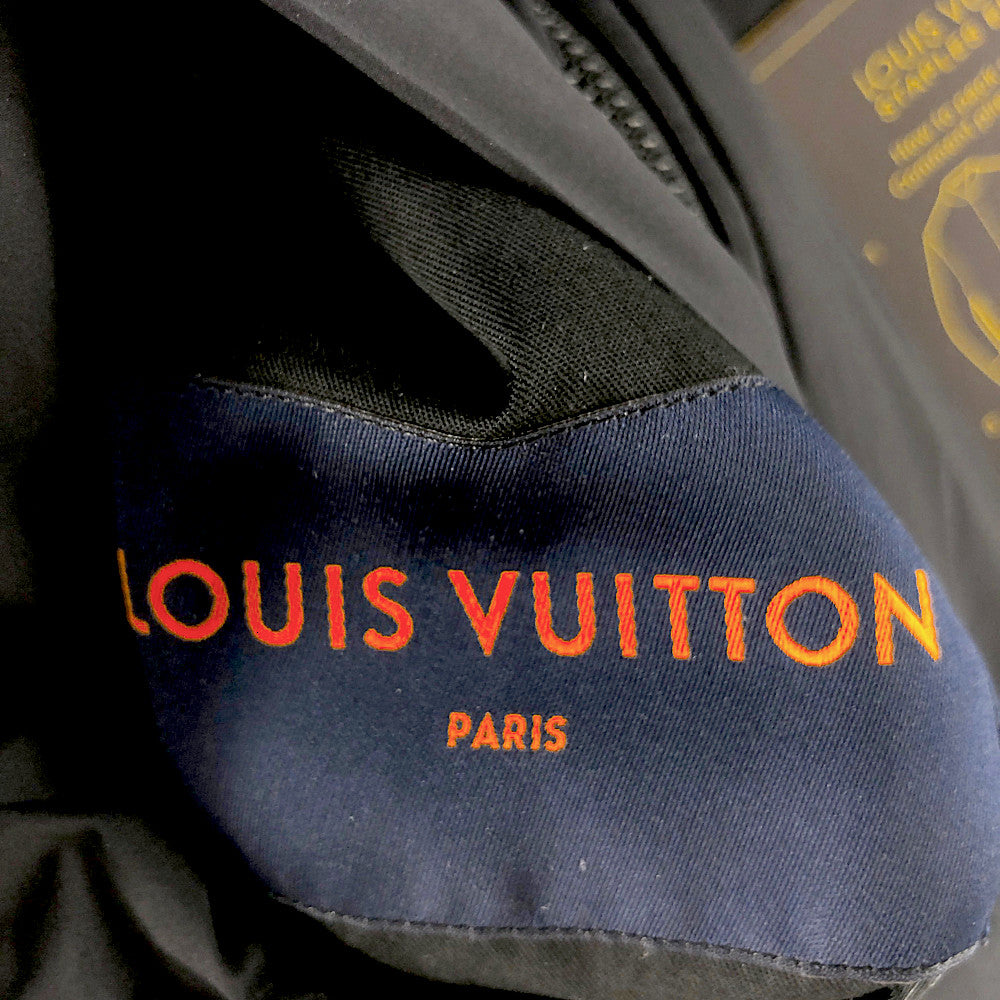 LOUIS VUITTON ルイ・ヴィトン リバーシブル モノグラム ダウン ブルゾン ブラック系 48【中古】
