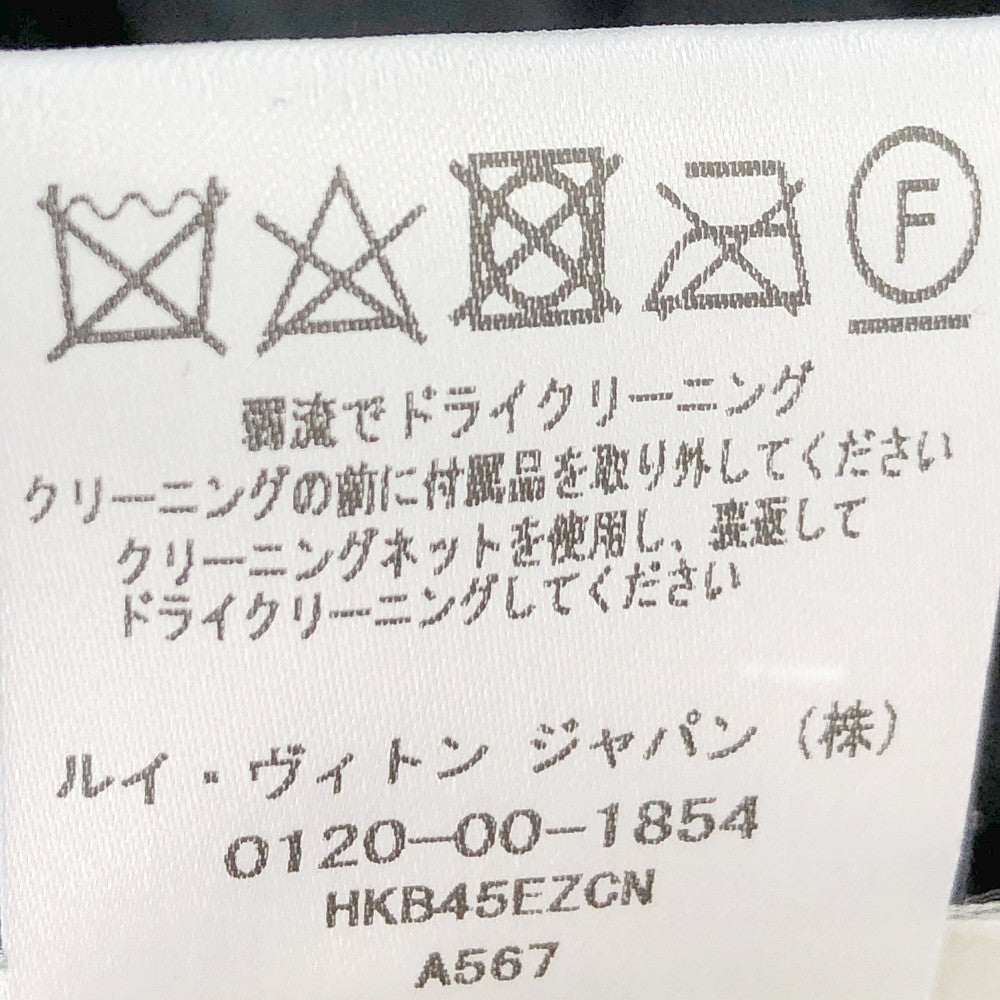 LOUIS VUITTON ルイ・ヴィトン リバーシブル モノグラム ダウン ブルゾン ブラック系 48【中古】
