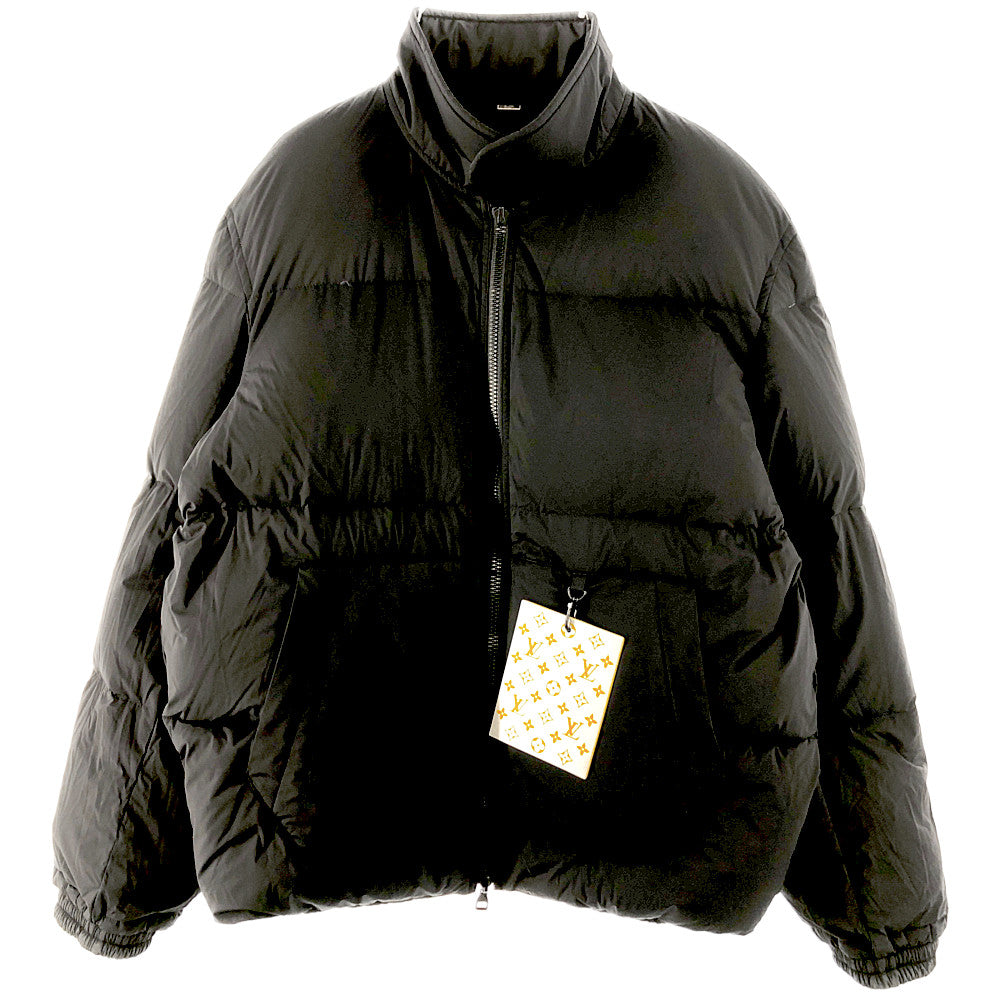 LOUIS VUITTON ルイ・ヴィトン リバーシブル モノグラム ダウン ブルゾン ブラック系 48【中古】