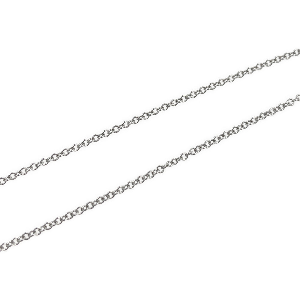 TIFFANY&Co. ティファニー エンチャント ハート ダイヤモンド PT950 シルバー系【美品】【中古】