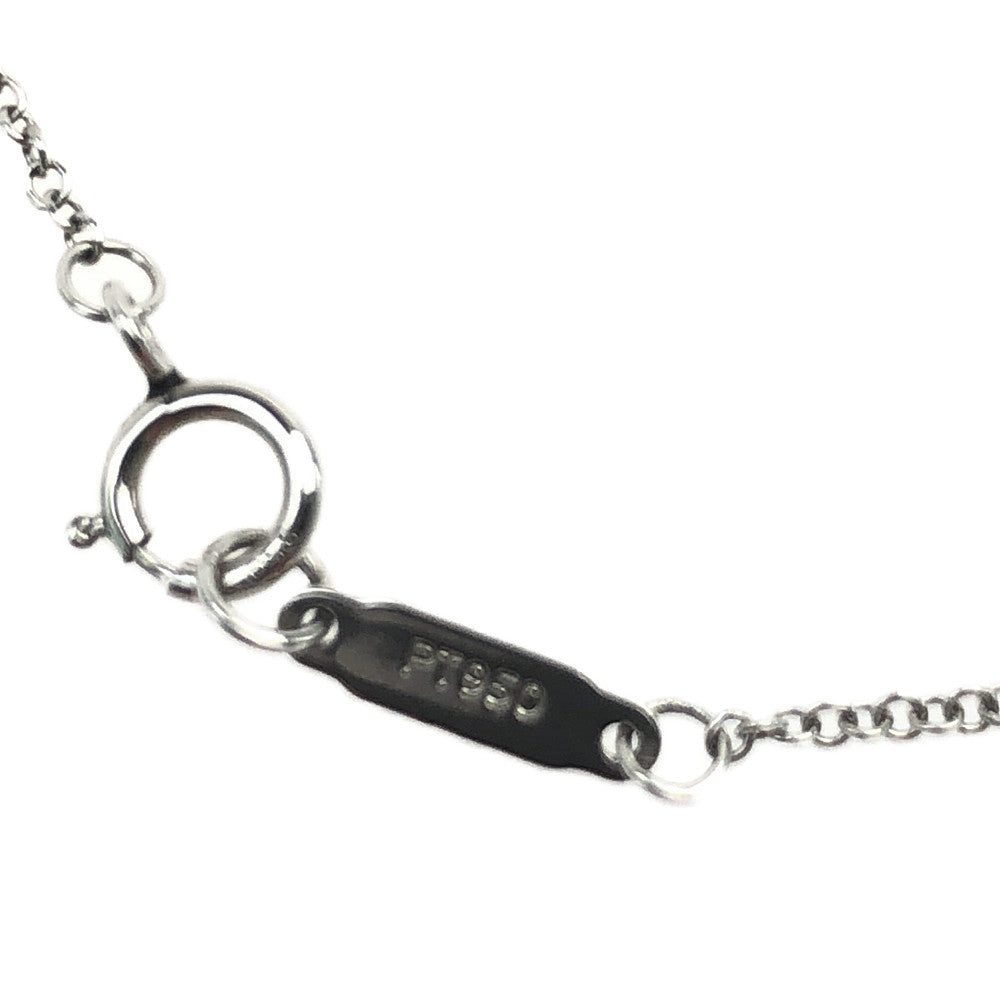 TIFFANY&Co. ティファニー エンチャント ハート ダイヤモンド PT950 シルバー系【美品】【中古】