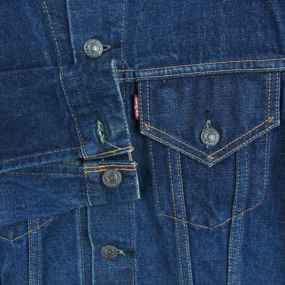 Denime ドゥニーム 3RD MODEL デニム ジャケット コットン 日本製 インディゴブルー系 40【中古】