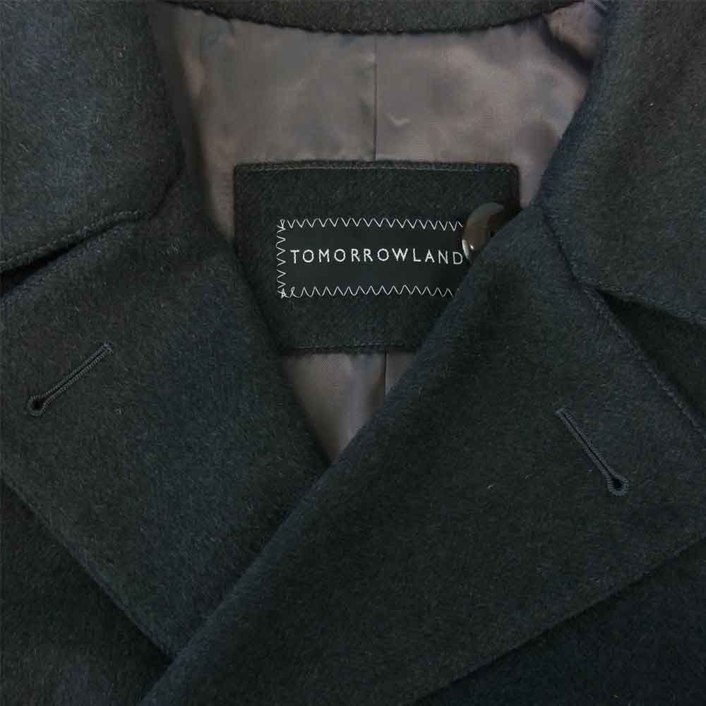 TOMORROWLAND トゥモローランド カシミヤ混ウール トレンチ コート グレー系 48【中古】