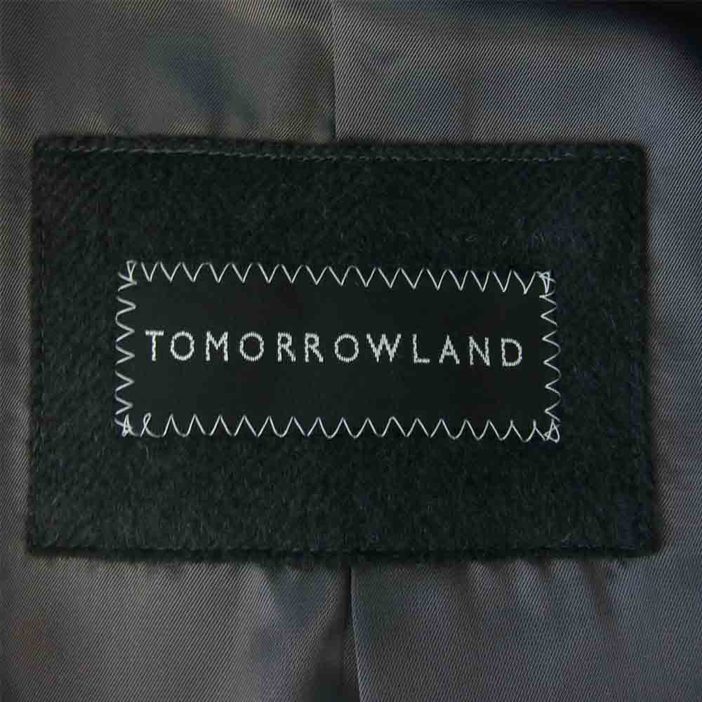 TOMORROWLAND トゥモローランド カシミヤ混ウール トレンチ コート グレー系 48【中古】