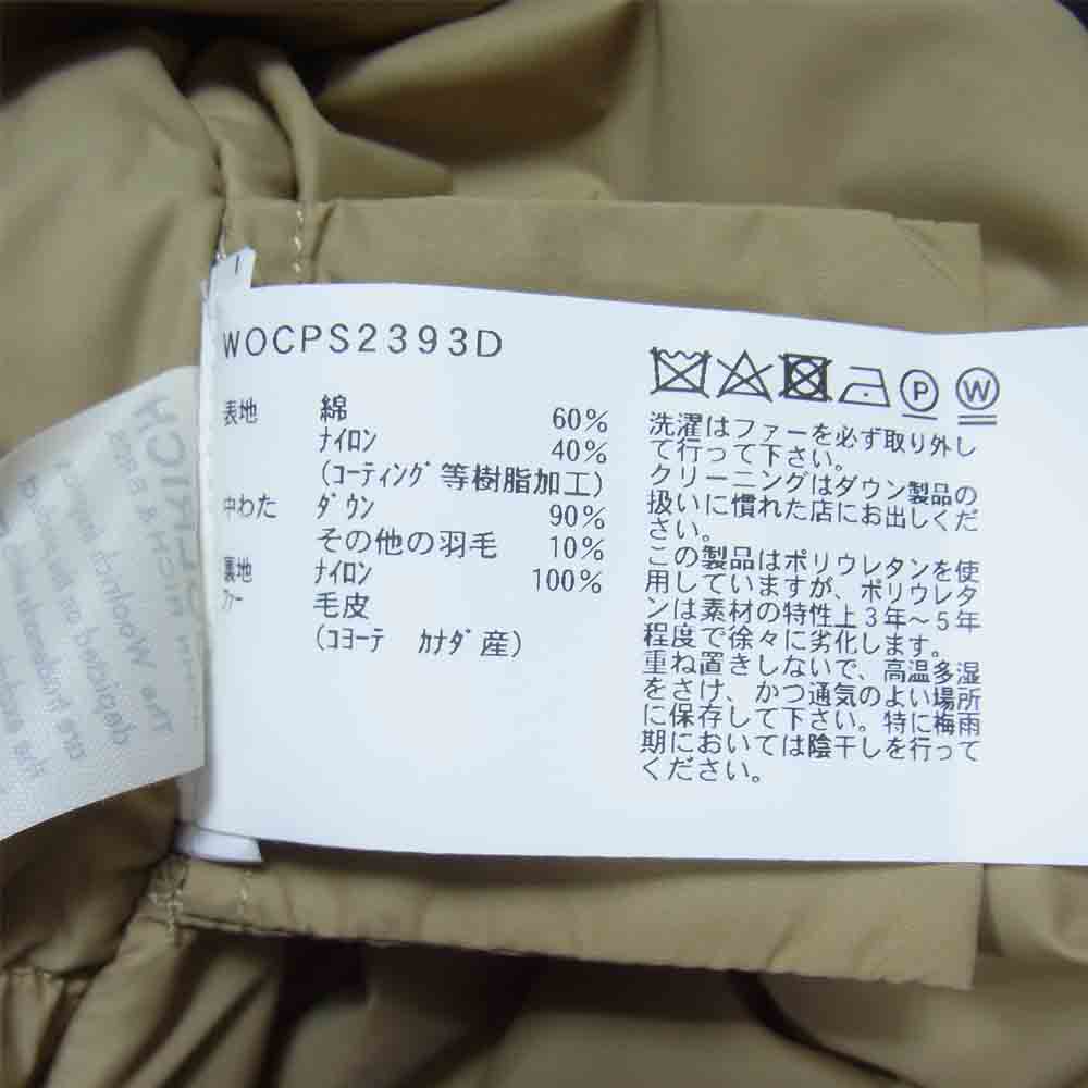 WOOLRICH ウールリッチ WOCPS2393D 国内正規品 ARCTIC PARKA アークテッィクパーカー ダウン ジャケット チャコール系 S【中古】