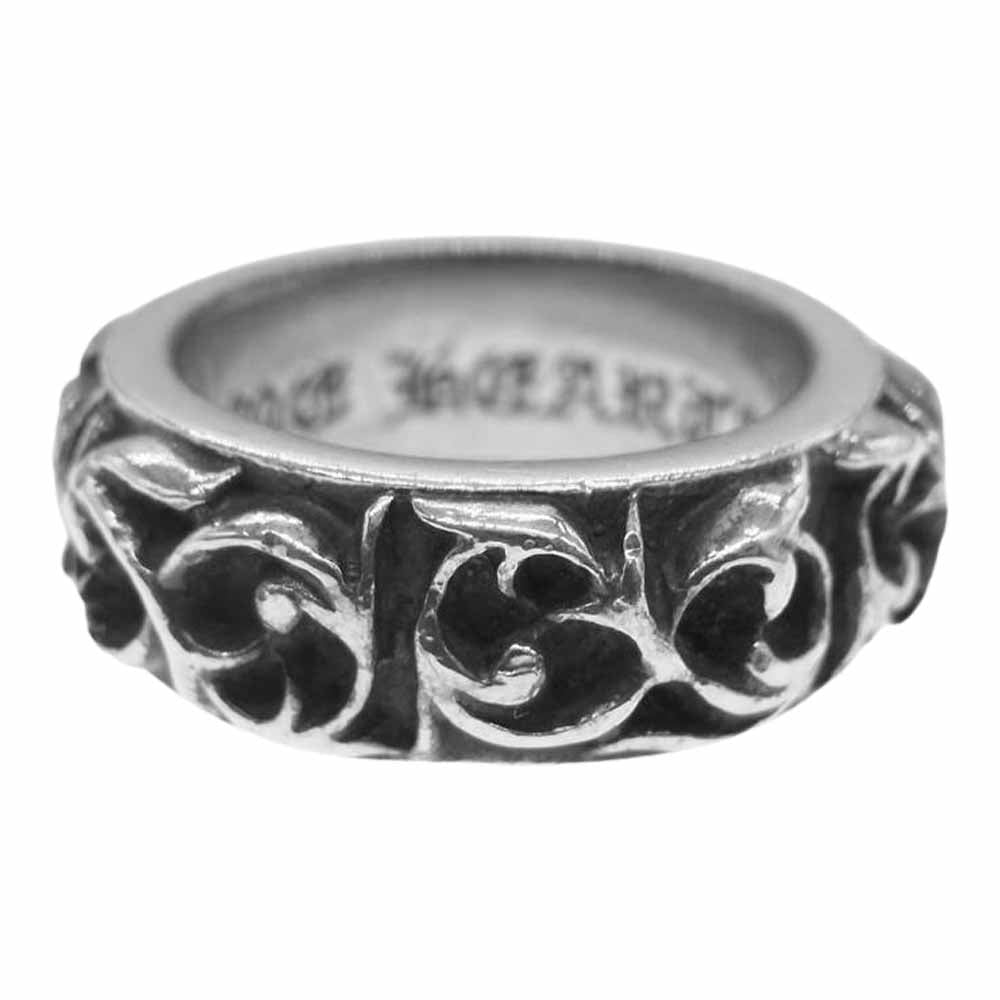 CHROME HEARTS クロムハーツ（原本無） ETRNITY VINE BAND  エタニティ ヴァインバンド シルバー系 7号【中古】