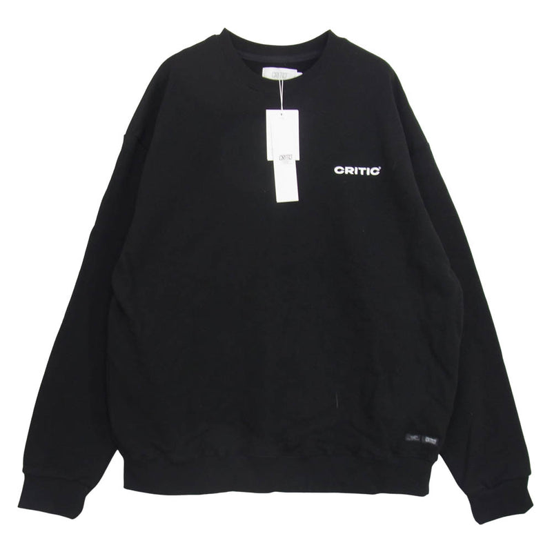 クリティック DELIVERY PSYCHO BUTCHER SWEATSHIRT プリント スウェット ブラック系 L【極上美品】【中古】