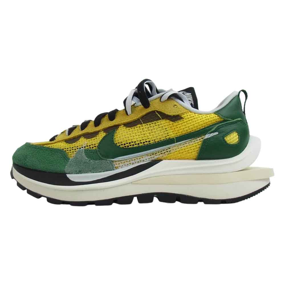 NIKE ナイキ CV1363-700 x sacai VAPOR WAFFLE サカイ ヴェイパーワッフル スニーカー グリーン系 27.5cm【極上美品】【中古】