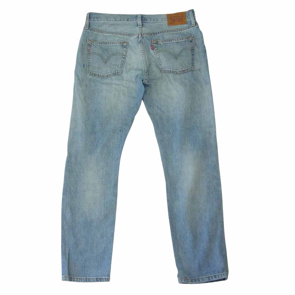 Levi's リーバイス x BEAMS 別注 40周年記念モデル 501CT ペイント&ダメージ加工 セルビッチデニムパンツ インディゴブルー系 26【中古】