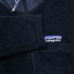 patagonia パタゴニア 02AW 02年 USA製 刺繍ロゴ WOMAN'S R2 フリース ジャケット ブラック系 S【中古】