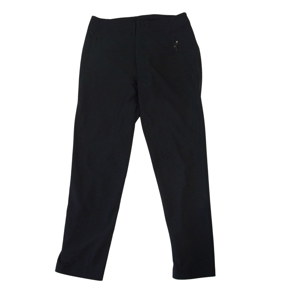 DESCENTE デサント DAMOGD92 ALLTERRAIN HIGH STRETCH PANTS WIDE-LEG オルテライン ハイ ストレッチ ワイド パンツ ブラック系 30【中古】